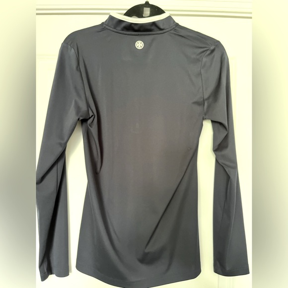 Tory Sport HALF-ZIP PERFORMANCE PULLOVER Navy and White S/P - Picture 4 of 4